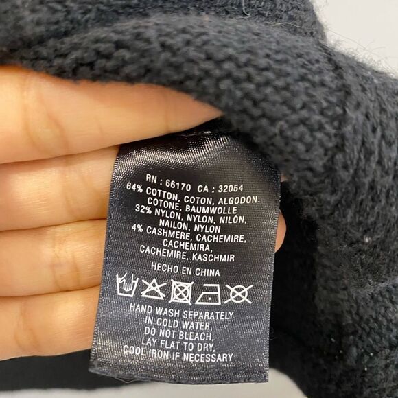 Angel Of The North Knit Open Black Cardigan - Picture 7 of 7